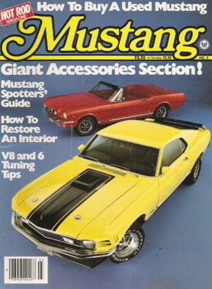 MUSTANG by HOT ROD 1982 #3 - SHELBY GT350 & GT500